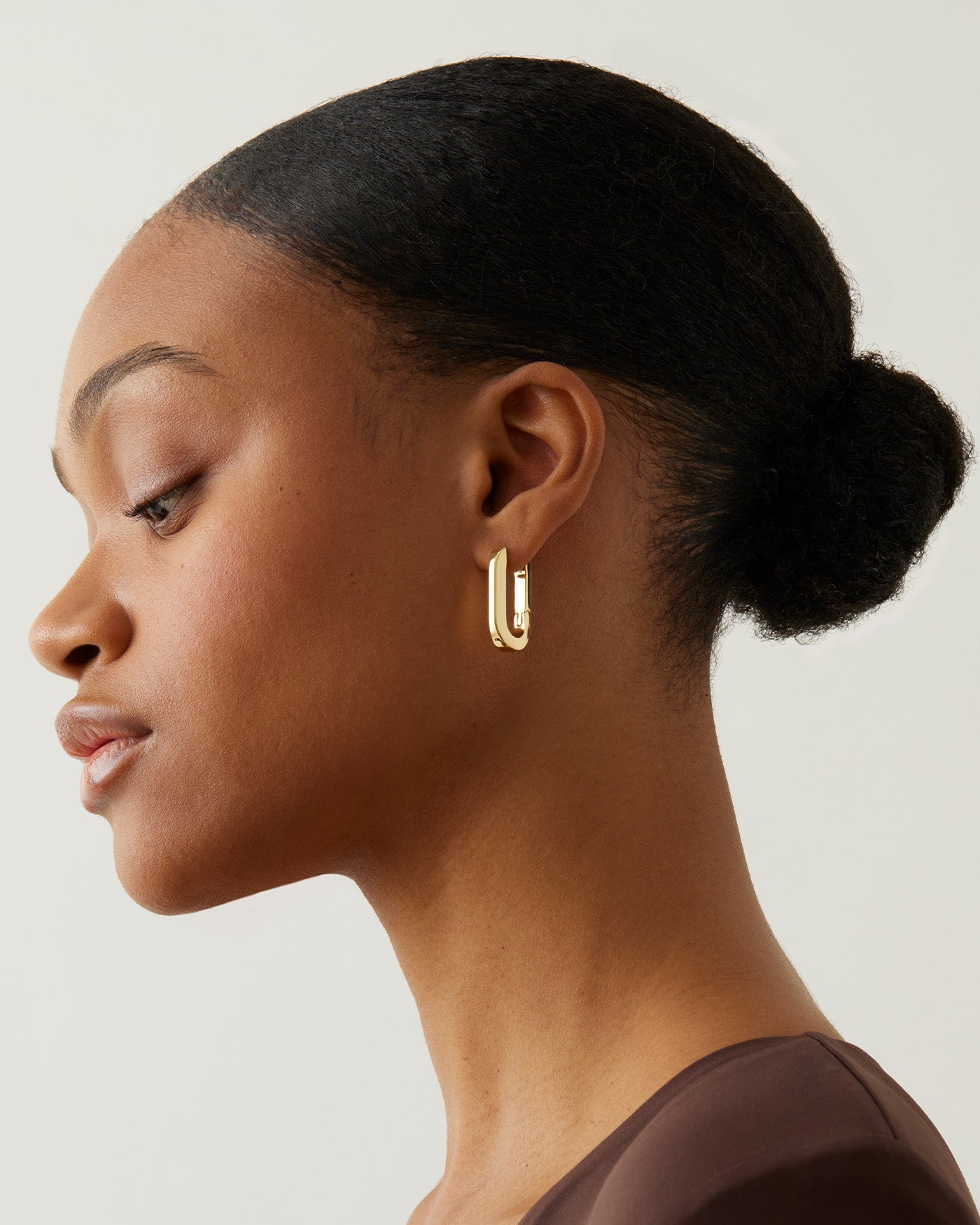 AD Stone Rose Gold Earrings - OT100782 – Kaya Online